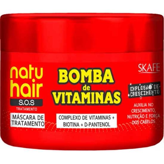 Bodegamix. Máscara para tratamento natu hair bomba de vitaminas 350g