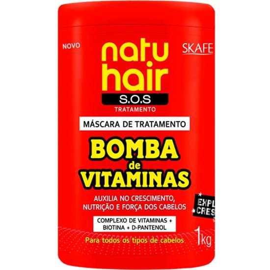 Bodegamix. Máscara para tratamento natu hair bomba de vitaminas 1kg
